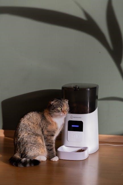 automatic pet feeder manual pdf